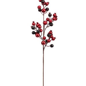 Red/Burgundy Berry Spray