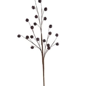 Jingle Bell Spray - Antique Brown