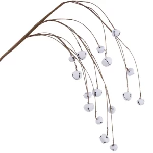 Jingle Bell Hanging Spray - Matte White