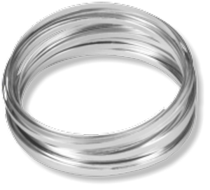 Flat Wire - Silver 3/16 inch